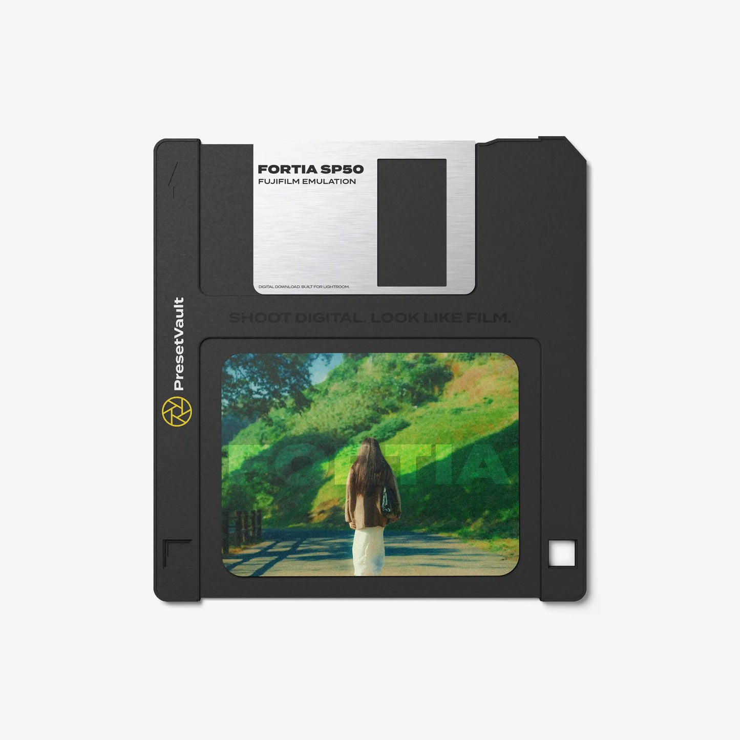 Fujifilm Fortia SP50 film emulation preset for Lightroom — product by PresetVault