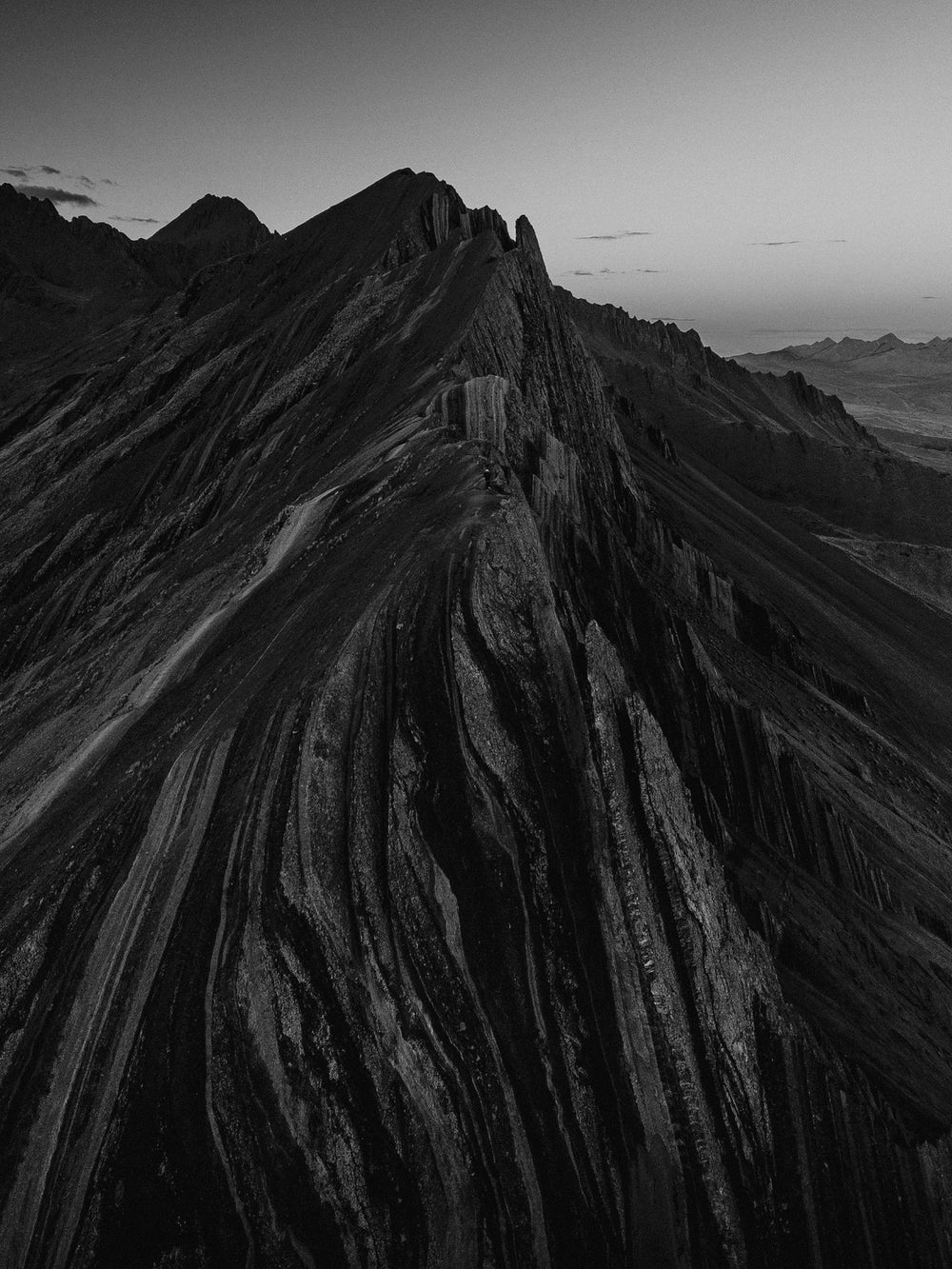 landscape with smooth gradients — Ilford FP4 Plus 125 film emulation preset by PresetVault