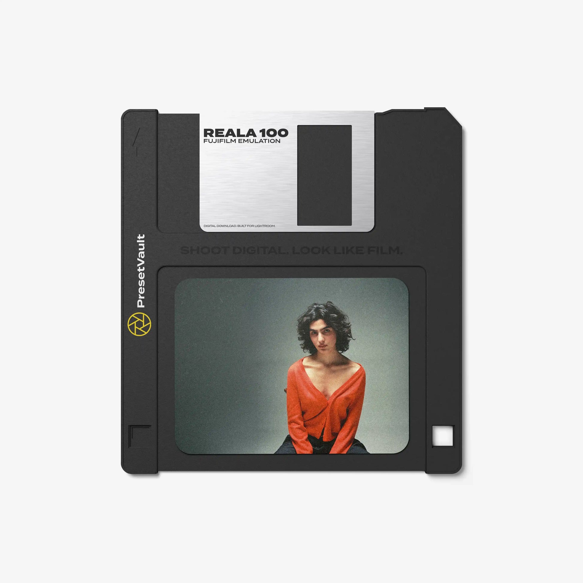 Fujifilm Reala 100 film emulation preset for Lightroom — product by PresetVault