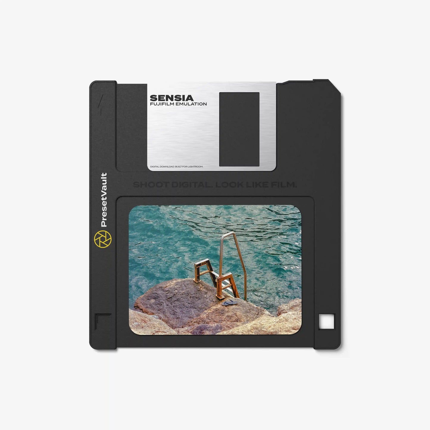 Fujifilm Sensia film emulation preset for Lightroom — product by PresetVault