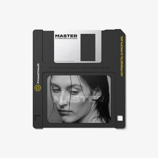 Ilford Emulation Master Bundle preset for Lightroom — product by PresetVault
