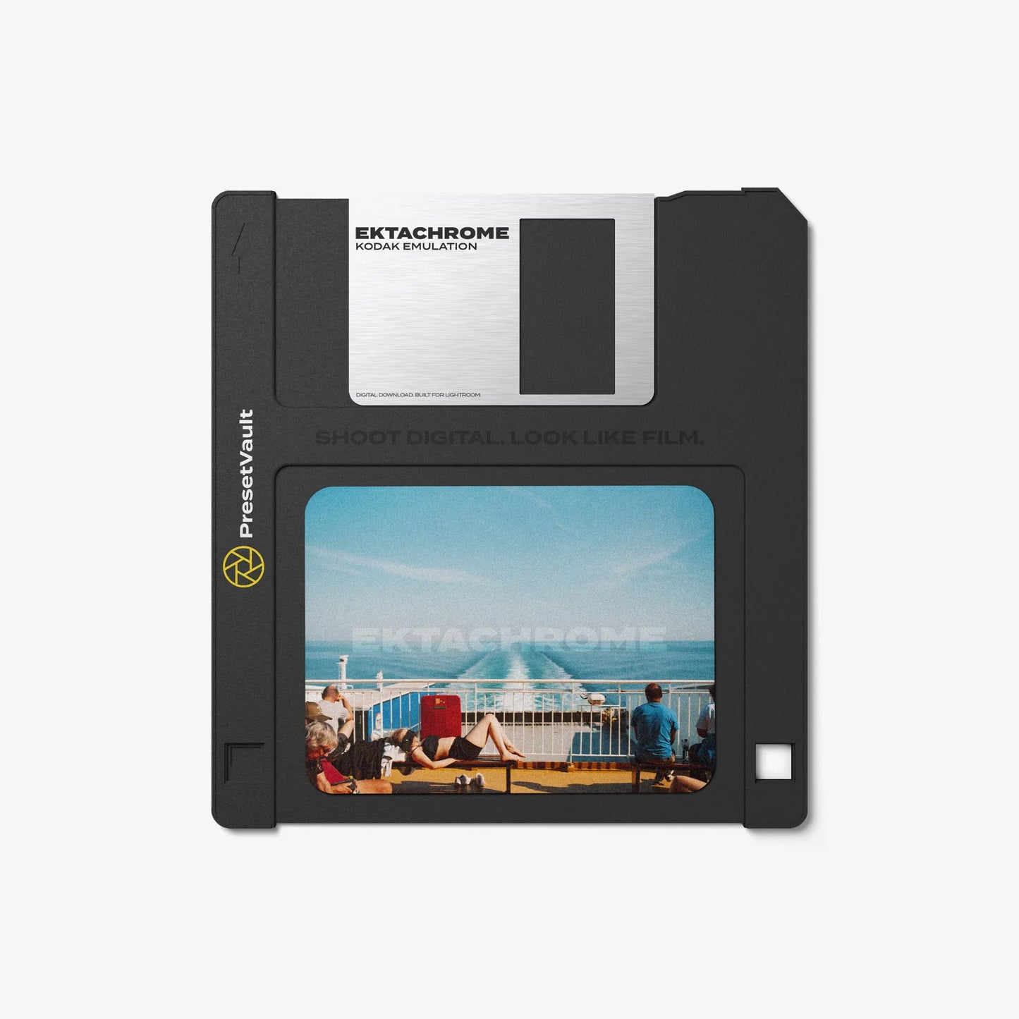 Kodak Ektachrome 64 film emulation preset for Lightroom — product by PresetVault