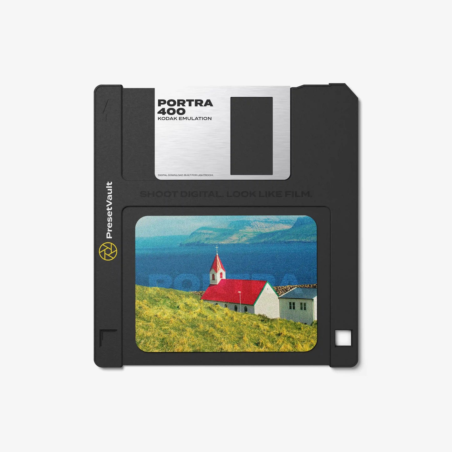 Kodak Portra 400 film emulation preset for Lightroom — product by PresetVault
